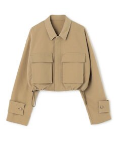 NAVE 【Nave・セットアップ可/洗える/撥水】スパンツイル ショートジャケット