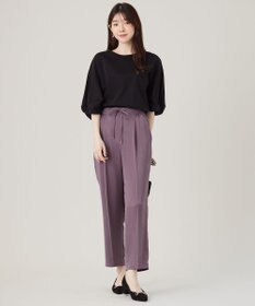 ANY SIS シルケットスムースツイストスリーブ カットソー