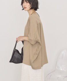 AMERICAN HOLIC 異素材コクーンプルオーバー