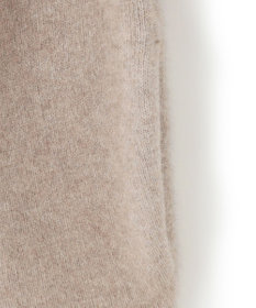 23区 ラクーンブレンドダブルフェイス ニット フーディー