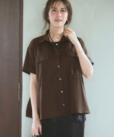 23区 【先行予約/WEB&一部店舗限定】サスティナクールブッチャー ミリタリー シャツジャケット