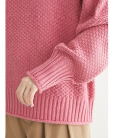 Green Parks 洗える　カノコ編みニットプルオーバー