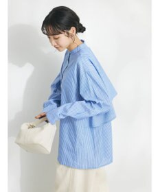 CRAFT STANDARD BOUTIQUE バックフリルシャツ