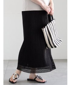 Te chichi レースプリーツナロースカート《2026 SUMMER LOOK item》