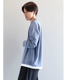 CRAFT STANDARD BOUTIQUE 梨地カットフェイクレイヤードＬ／Ｓ　ＴＥＥ