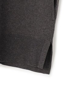 23区 L 【Lサイズ限定/洗える】ヴィスコースストレッチ ニット パーカー