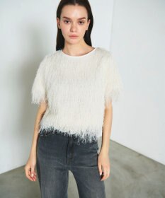 GRACE CONTINENTAL フリンジトップ