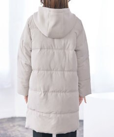 Tiaclasse ファイバーダウン×ダンボール異素材ロングコート