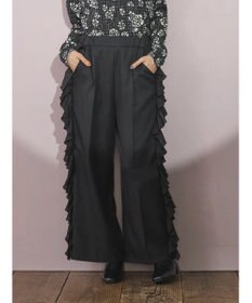 Green Parks ■ＥＳＣＡＲ　サイドラッフルストレートパンツ