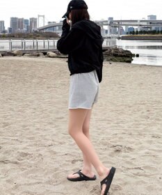 WEGO 【日焼け対策/セットアップ対応】ラッシュガードZIPパーカー