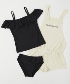 OP／FILA 【repipi armario】サロペット付き水着 3点セット