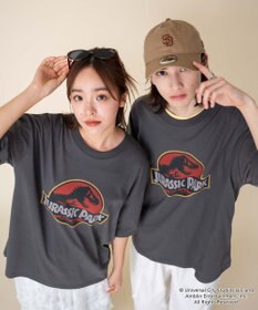 WEGO 【ユニセックス着用ITEM/SMLサイズ展開】JURASSIC　PARKグラフィックT（S）