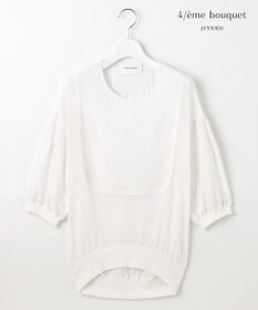 自由区 【カトリエムブーケ】Details delicats タックディティールプルオーバー