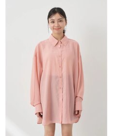 earth music&ecology シアーボーイズライクシャツ