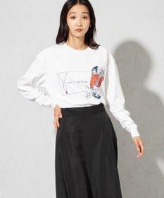 SHARE PARK LADIES 【LADIES】吸水速乾 フロントプリントTシャツ