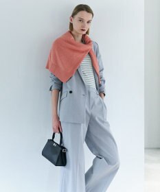 ICB グロッシーペーパーブレンド クルーネックプルオーバー