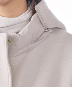 Tiaclasse ファイバーダウン×ダンボール異素材ロングコート