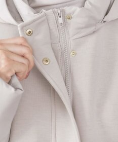 Tiaclasse ファイバーダウン×ダンボール異素材ロングコート