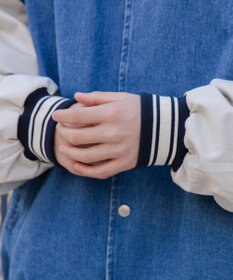 WEGO デニムスタジャン