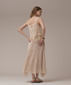 GRACE CONTINENTAL クロシェレースキャミ