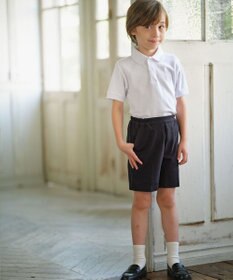 J.PRESS KIDS 【100-130cm】40/2鹿の子 半袖 ポロシャツ