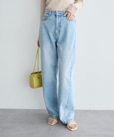 YECCA VECCA ORGABITS切替ストレートデニム