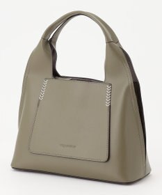 LA BAGAGERIE 【veganview】triangle shape mini tote bag