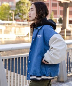 WEGO デニムスタジャン