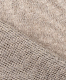 23区 ラクーンブレンドダブルフェイス ニット フーディー