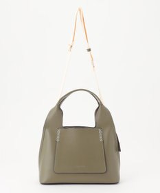 LA BAGAGERIE 【veganview】triangle shape mini tote bag