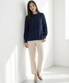 ANY SIS S ケーブル ニット プルオーバー