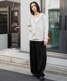 WEGO 【WEB限定/ユニセックス着用ITEM/25年秋冬新作/SMLサイズ展開】別注U.S.POLO ASSN.　ZIPパーカー