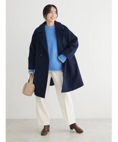 Green Parks あったかきれいシルエットストレートパンツ