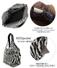 ROOTOTE 1335【肩掛け・A4サイズ収納】LT.デリ.ラウンド.ボア-A