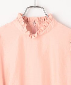 #Newans 【ANSWER for 骨格ウェーブ】フリルカラーパフスリーブチュニック
