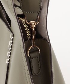 LA BAGAGERIE 【veganview】triangle shape mini tote bag