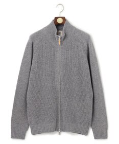 J.PRESS MEN 【WEB限定】畔編み フルジップカーディガン