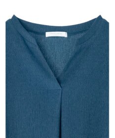 Green Parks ５分袖スキッパーカットチュニック