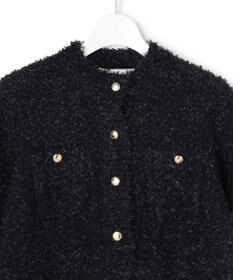 23区 【GOLD LABEL】リボンモールツイード ニットカーディガン