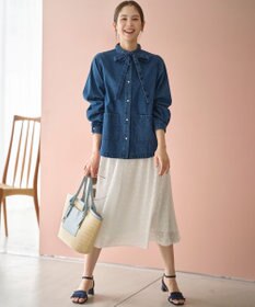 組曲 S デニム シャツジャケット