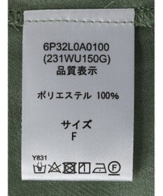 Green Parks ・ｆｕｒｒｙ　ｒａｔｅ　ピンタックボイルブラウス