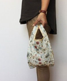ROOTOTE 0420【直営店限定：エコバッグ】RTG.ルーショッパーミニ.フローラル-A