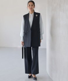 ICB L ハイツイストダブルクロス ノーカラージレ