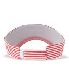 ZERO HALLIBURTON 【雑誌掲載】メランジ ボーダー サンバイザー 82563