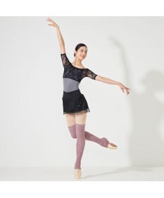 Chacott ハーフスリーブレオタード