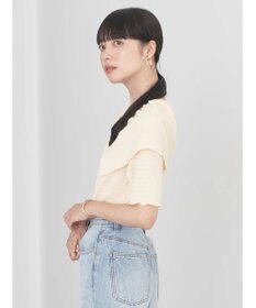 earth music&ecology ビッグカラーカットプルオーバー