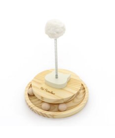 PET PARADISE 猫 木製 コロコロ トイ