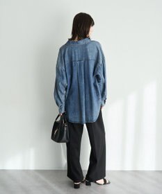 YECCA VECCA 【販売なし】バイオ加工ウ゛ィンテージデニムシャツ