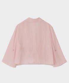 GRACE CONTINENTAL リネンライクシアージャケット