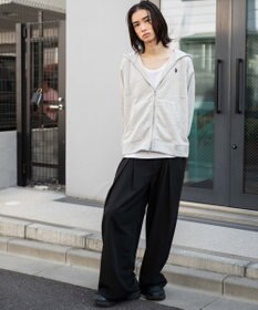 WEGO 【WEB限定/ユニセックス着用ITEM/25年秋冬新作/SMLサイズ展開】別注U.S.POLO ASSN.　ZIPパーカー